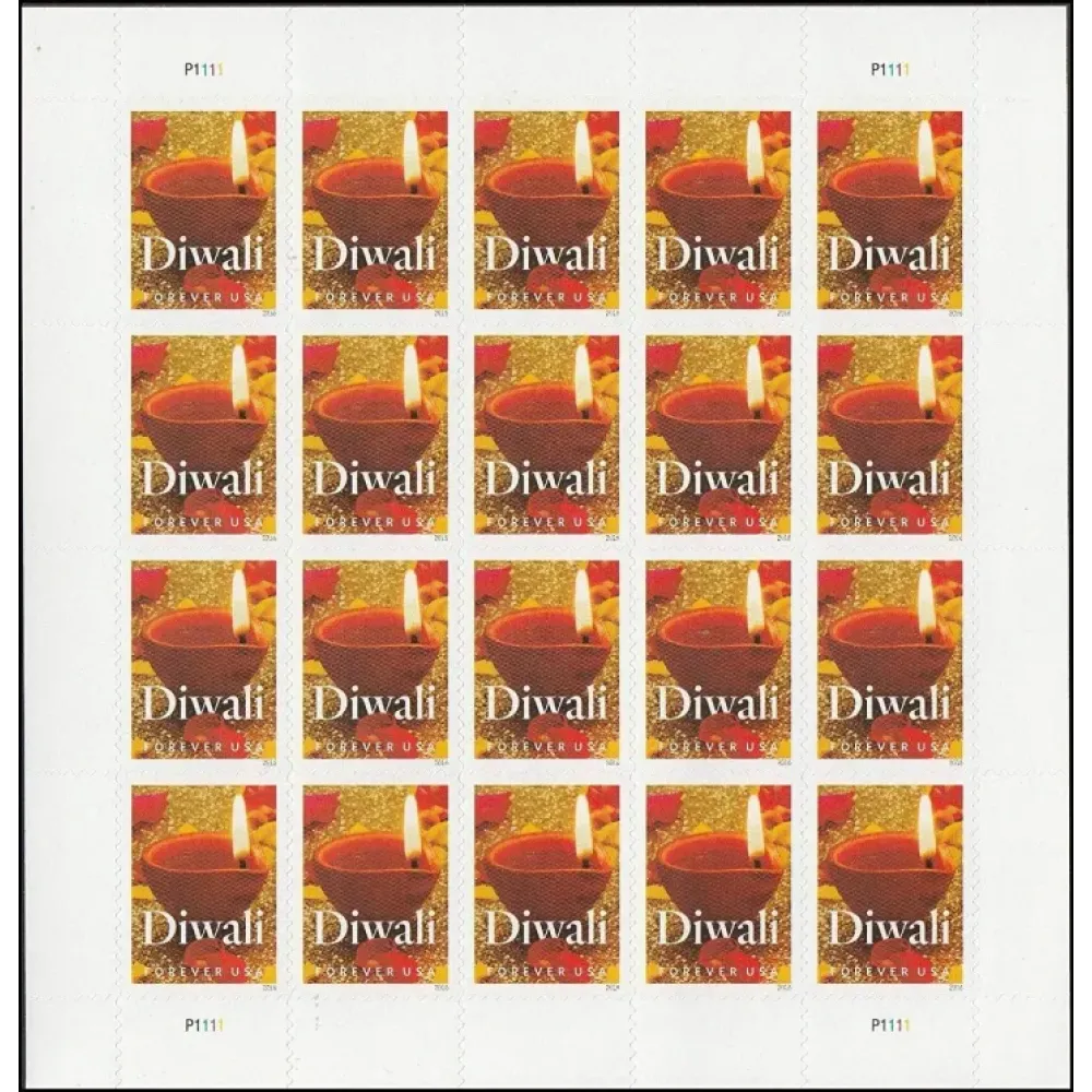 2016 USPS Diwali Celebration First Class Postage Stamps