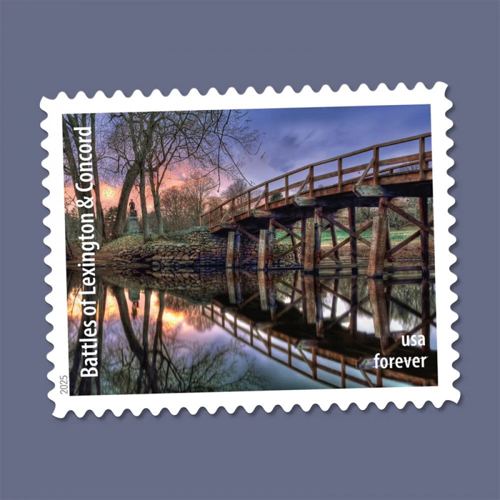 2025 Battlefields of the American Revolution Stamps Sheet of 15
