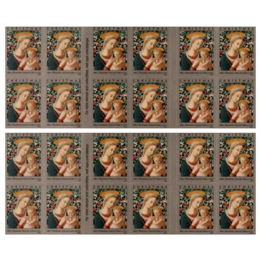 (2016) USPS Florentine Madonna and Child Forever Stamps